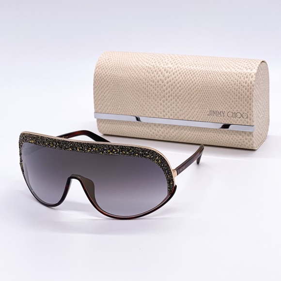 Jimmy Choo Accessories New Jimmy Choo Siryns J5g Gold Shield